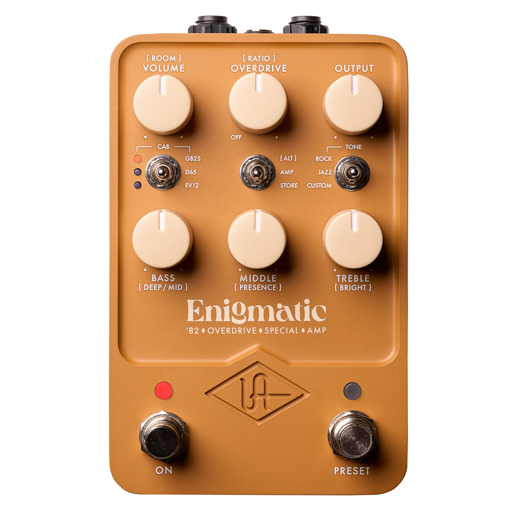ギター UAFX Enigmatic Overdrive Dumble Special Universal Audio Enigmatic 82' Overdrive Special Dumble Amp Sim