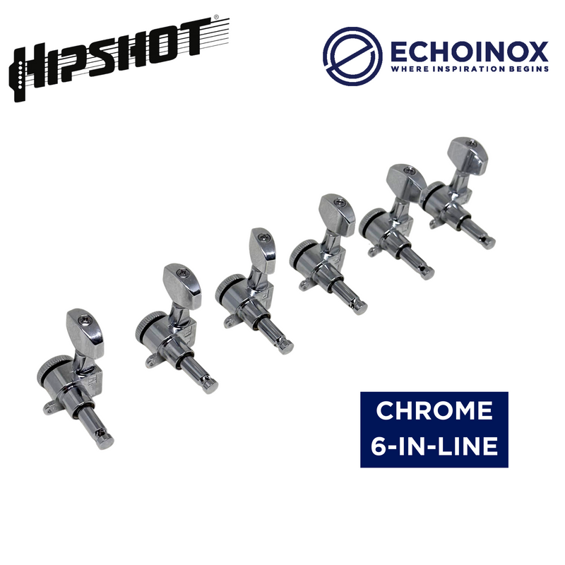 hipshot open gear locking tuners Hipshot Guitar Locking Tuners (6 Inline Headstocks) — Echoinox