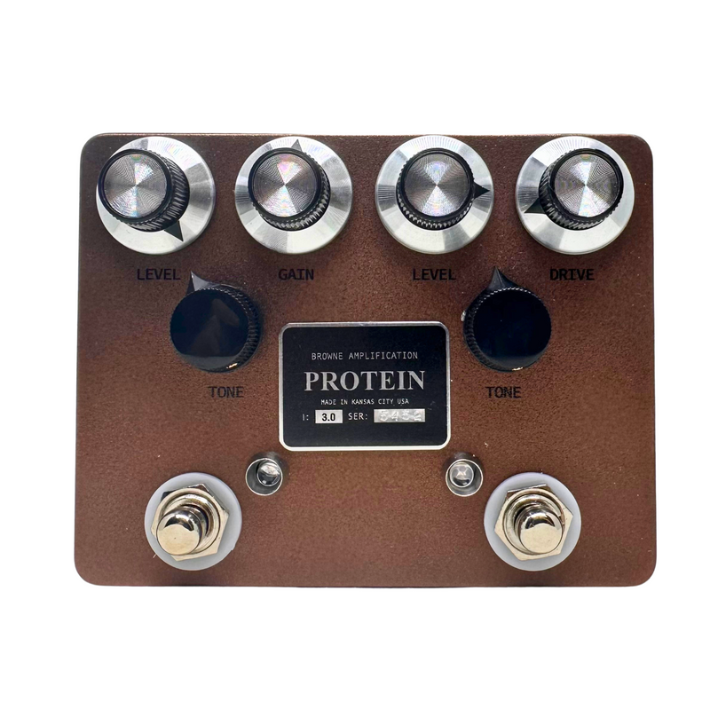 Browne Amps The Protein Dual Overdrive v3 — Echoinox Browne Amps The Protein Dual Overdrive v3 — Echoinox