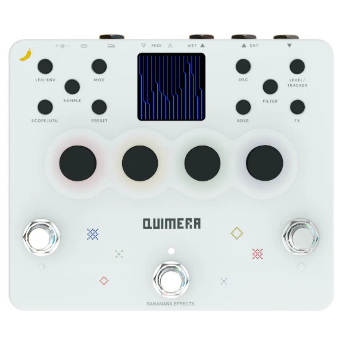 ギター BANANANA Effects growl567 Bananana Effects Mandala Glitch