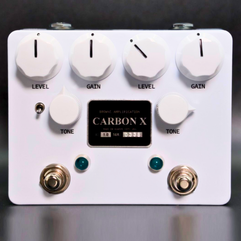 Browne Amps Carbon X Dual Overdrive (Bluesbreaker) — Echoinox Browne Amps Carbon X Dual Overdrive (Bluesbreaker) — Echoinox