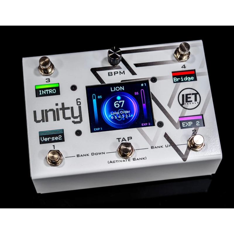 Jet Pedals Unity6 MIDI Controller