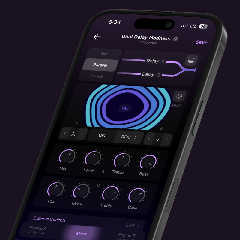 echoinox source audio encounter delay reverb