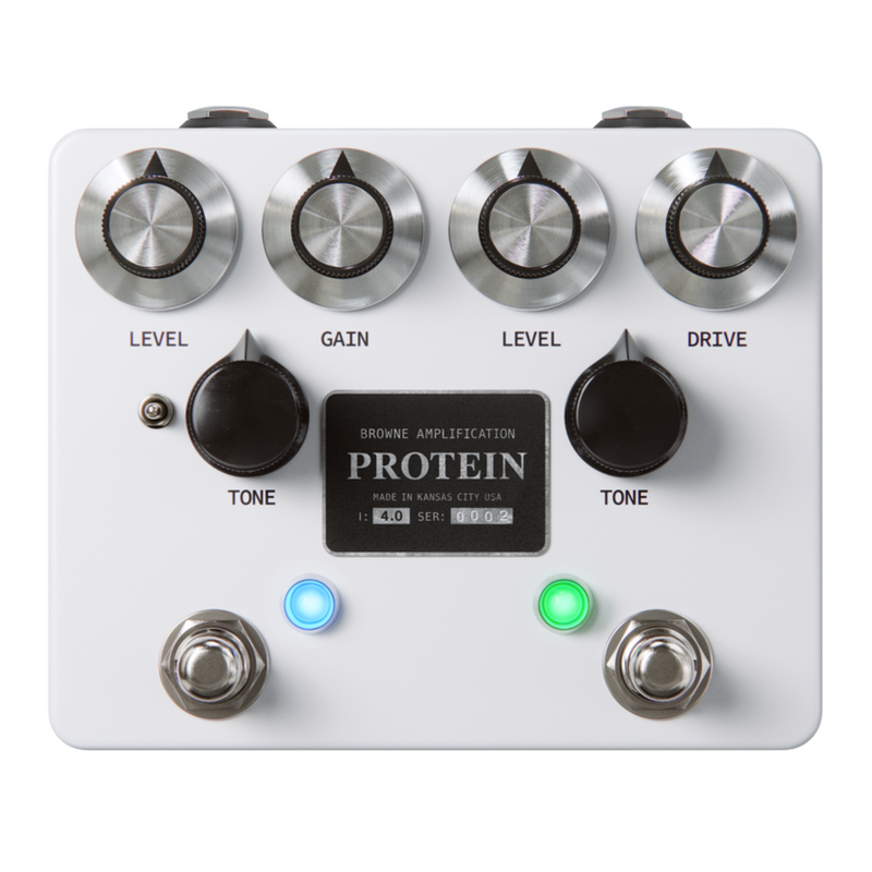 Browne Amps The Protein Dual Overdrive V4 — Echoinox Browne Amps The Protein Dual Overdrive V4 — Echoinox