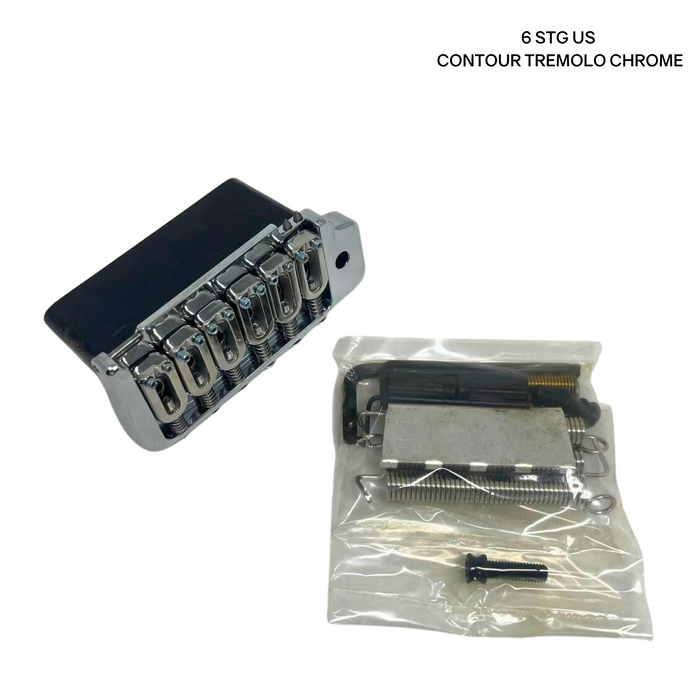 Hipshot 6 String US Contour Tremolo Chrome echoinox singapore