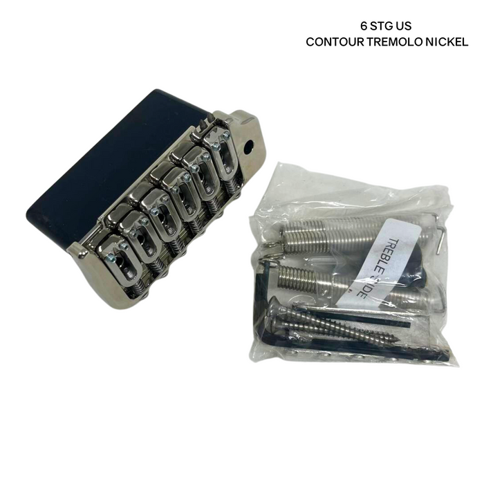 Hipshot 6 String US Contour Tremolo Nickel Echoinox