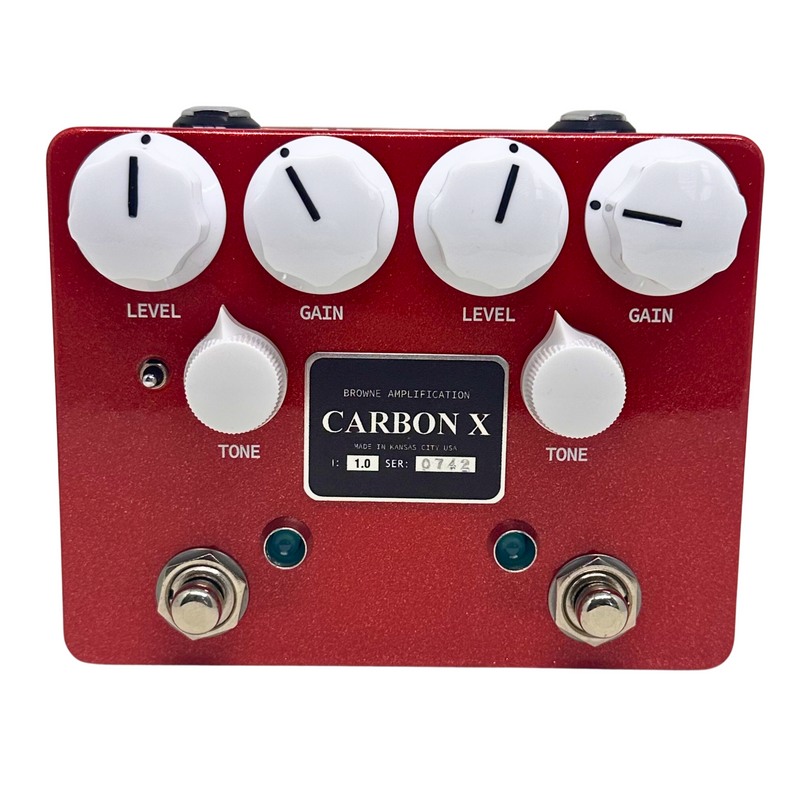 Browne Amps Carbon X Dual Overdrive (Bluesbreaker) — Echoinox Browne Amps Carbon X Dual Overdrive (Bluesbreaker) — Echoinox