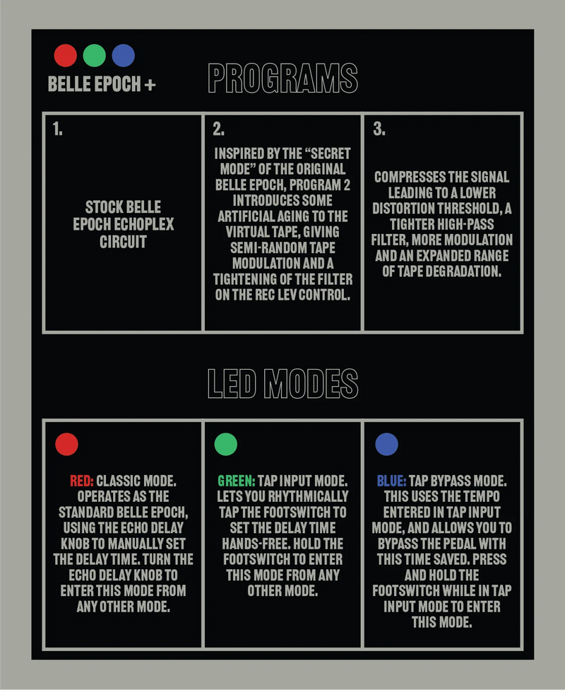 Catalinbread Belle Epoch Plus (with Tap Tempo)