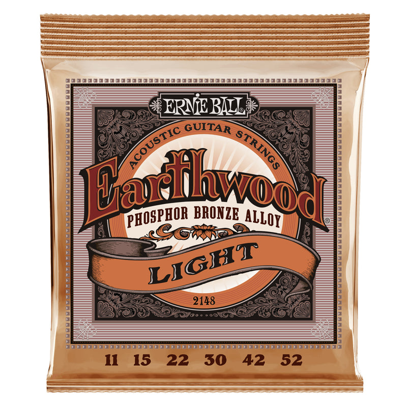 Ernie Ball Earthwood Light Phosphor Bronze 11-52 | Echoinox Singapore