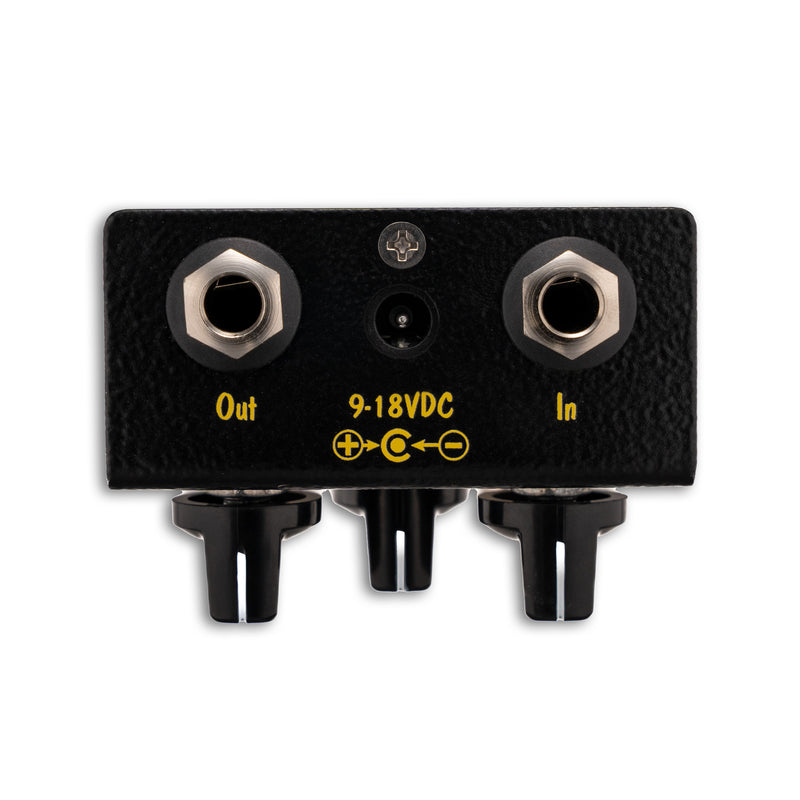 Fulltone Ultimate Octave top-mounted jacks