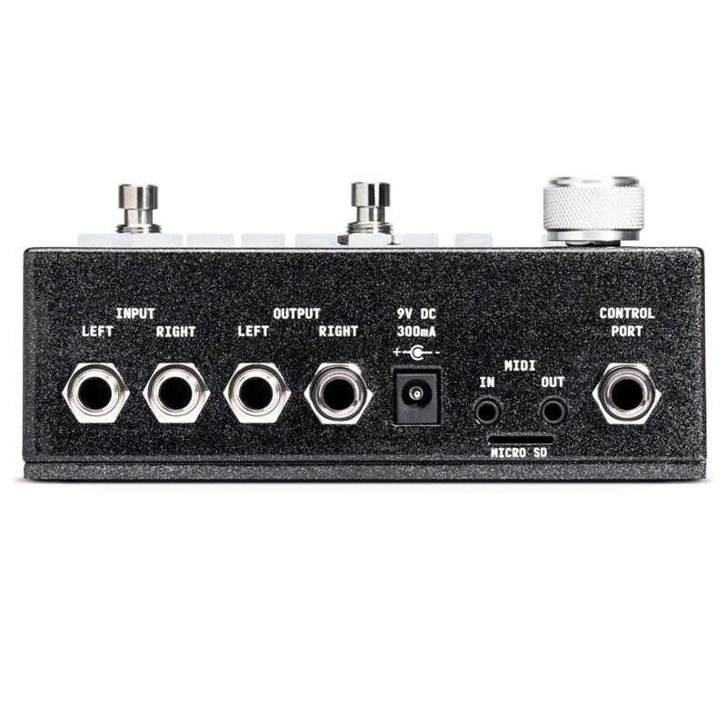 Empress Effects ZOIA rear panel jacks and MIDI I/O