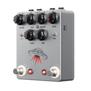 JHS Wanderer pedal, angled view showing top-mounted jacks