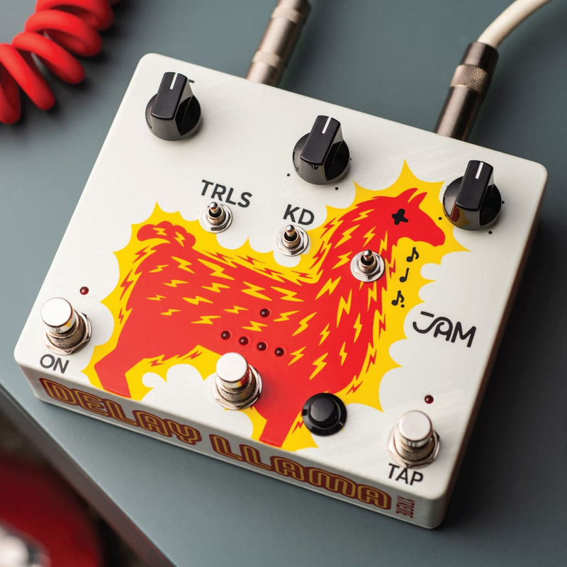 JAM Pedals Delay Llama Xtreme analog delay pedal