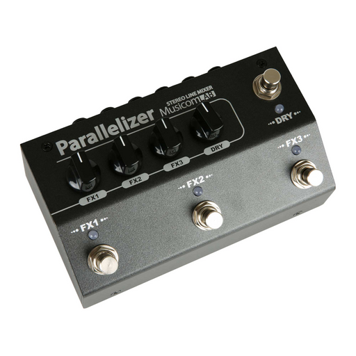 stereo mixer pedal Musicomlab Parallelizer Stereo Line Mixer — Echoinox