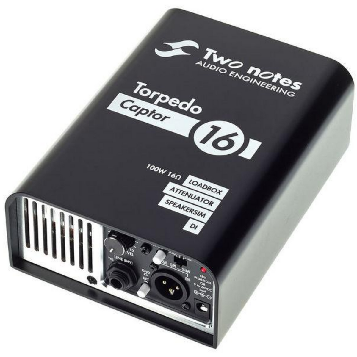 Two Notes Torpedo Captor 16 Ohms Reactive loadbox + attenuator +