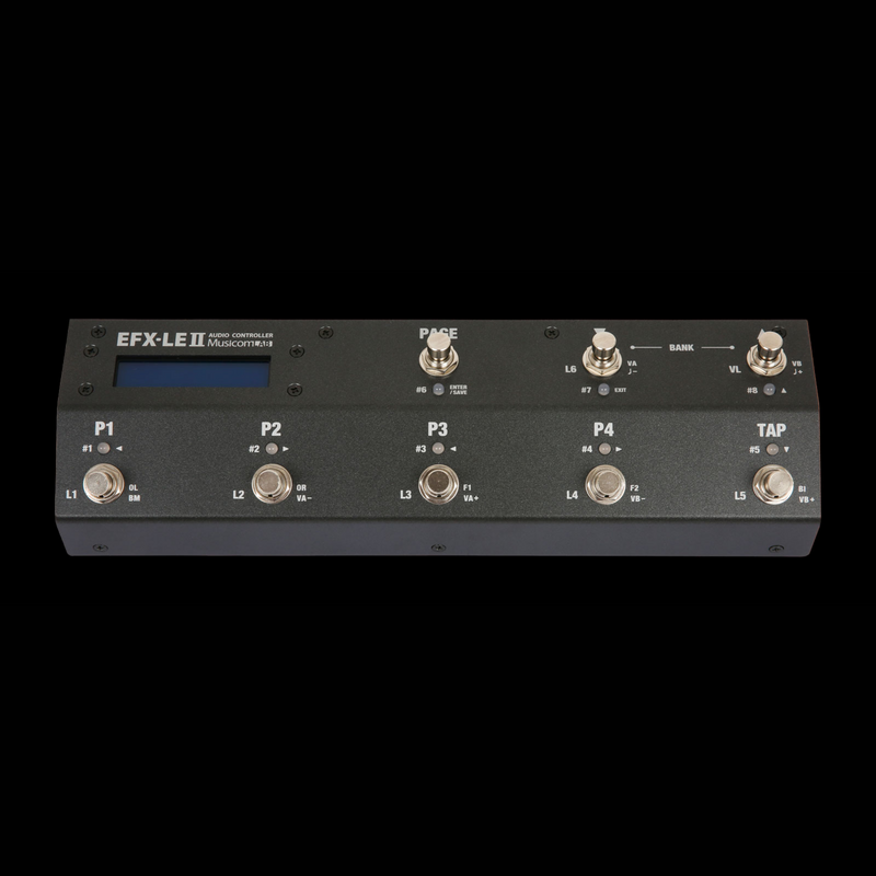 Musicomlab EFX-LE II Audio Controller — Echoinox Musicomlab EFX-LE II Audio Controller — Echoinox