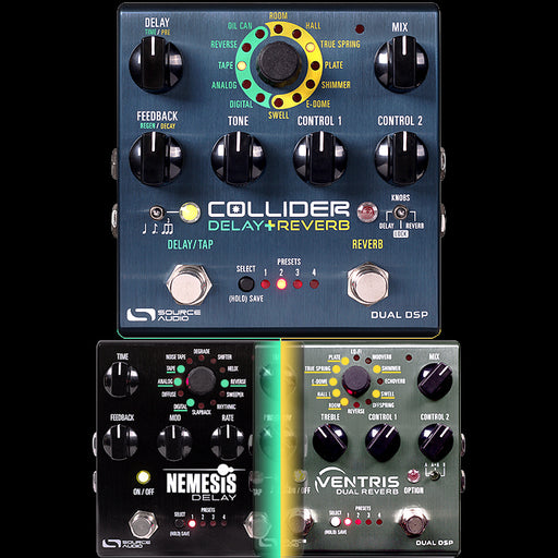 Echoinox Collider Delay Reverb Guitar Effect Pedal Echoinox
