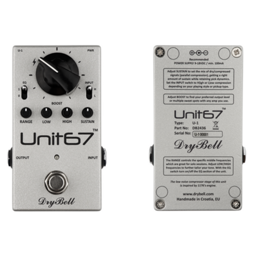 unit 67 pedal DryBell Unit 67 — Echoinox