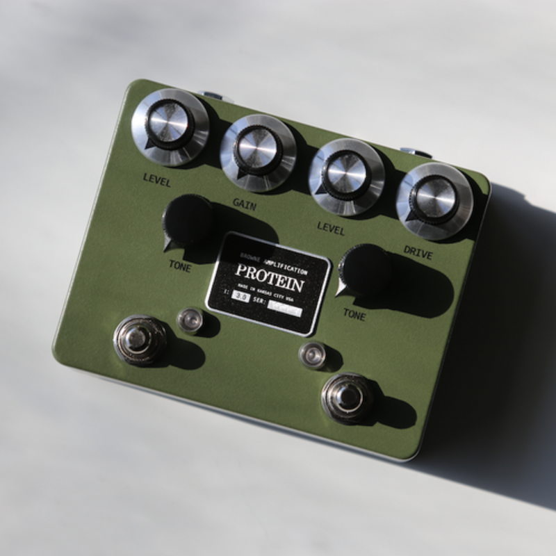 Browne Amps The Protein Dual Overdrive v3 — Echoinox Browne Amps The Protein Dual Overdrive v3 — Echoinox