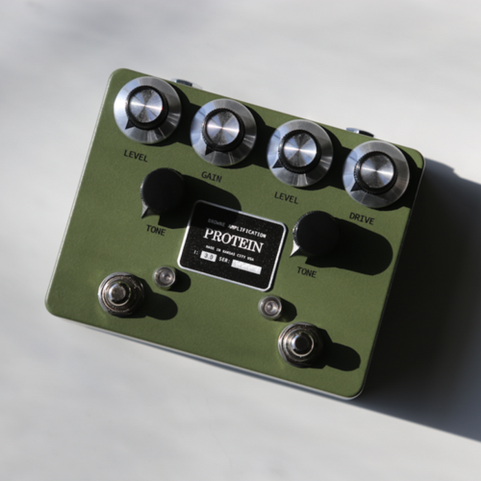 Browne amps Protein Dual Overdrive Pedal guitar Echoinox Singapore