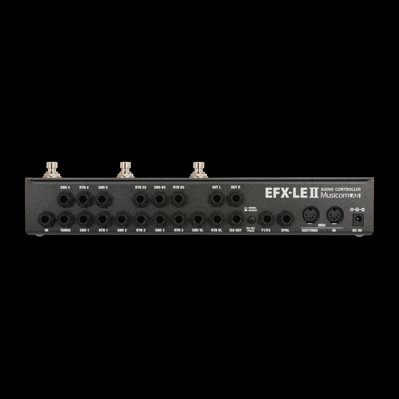 Musicomlab EFX-LE II Audio Controller — Echoinox Musicomlab EFX-LE II Audio Controller — Echoinox