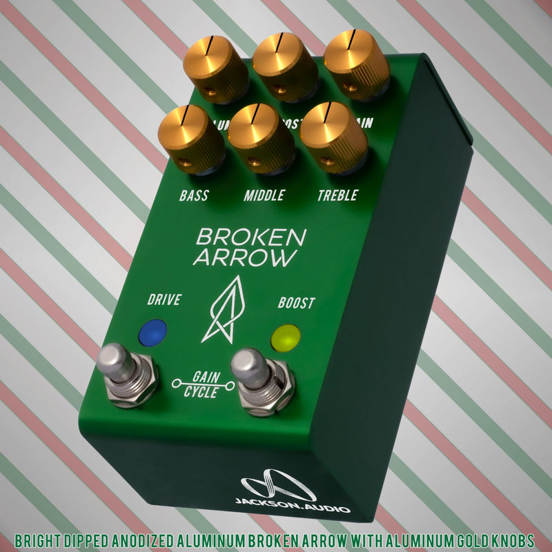 broken arrow pedal Jackson Audio Broken Arrow Overdrive / Boost V2 MIDI — Echoinox