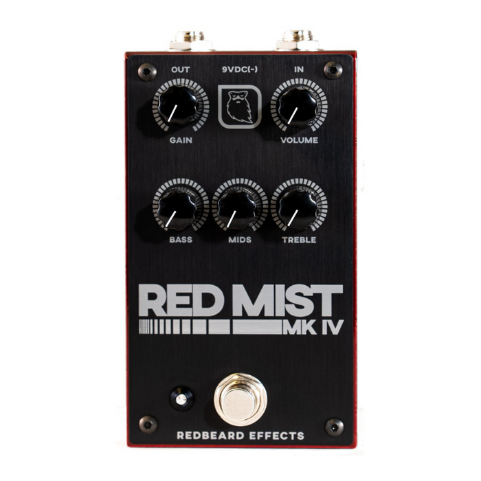 [NOS] Redbeard Effects Red Mist MK IV High Gain Drive