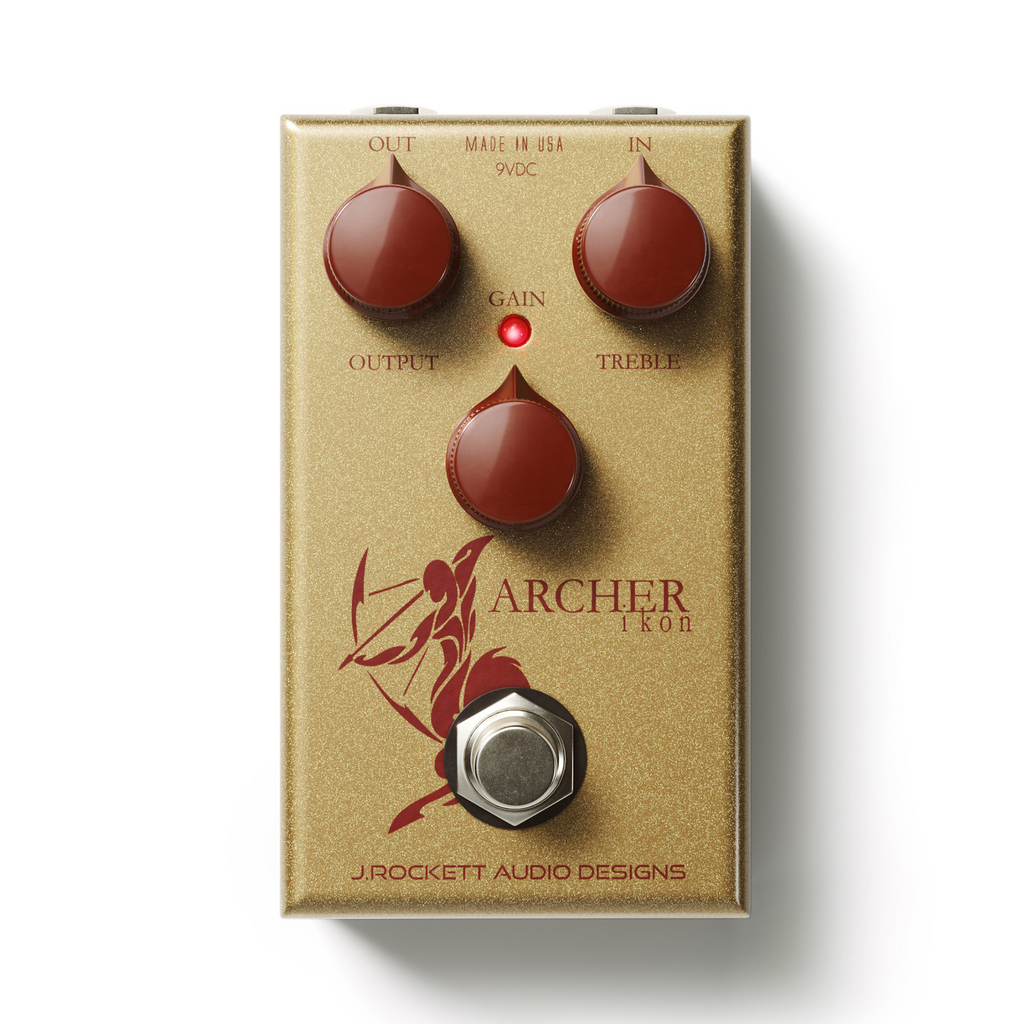 ギター J.Rockett Audio Designs ARCHER Ikon klon J Rockett Archer Ikon Klon Overdrive — Echoinox