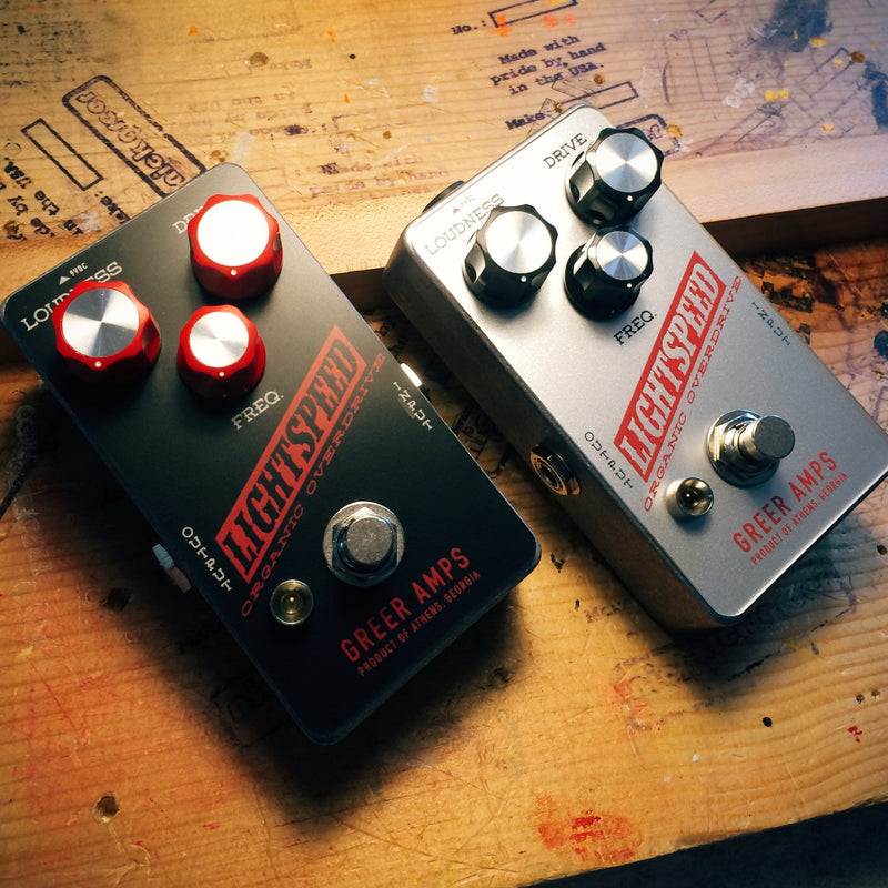 lightspeed guitar pedal Greer Amps Lightspeed Organic Overdrive — Echoinox