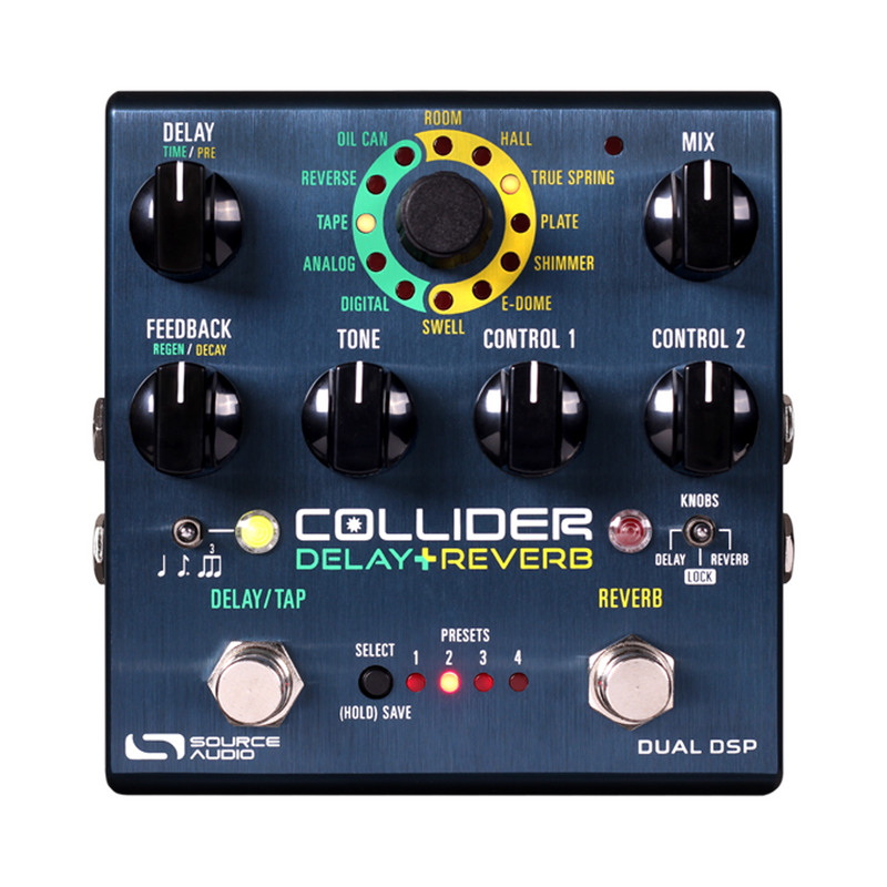 Source Audio Collider Delay Reverb — Echoinox Source Audio Collider Delay Reverb — Echoinox