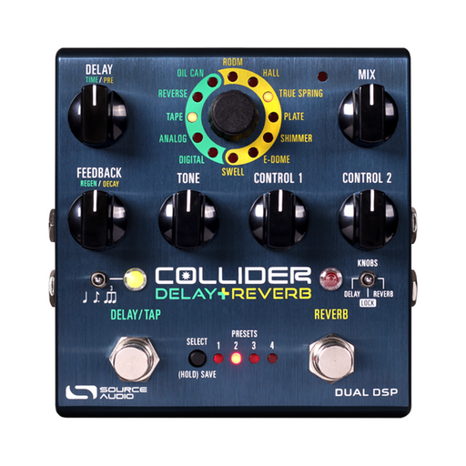 Echoinox Collider Delay Reverb Guitar Effect Pedal Echoinox