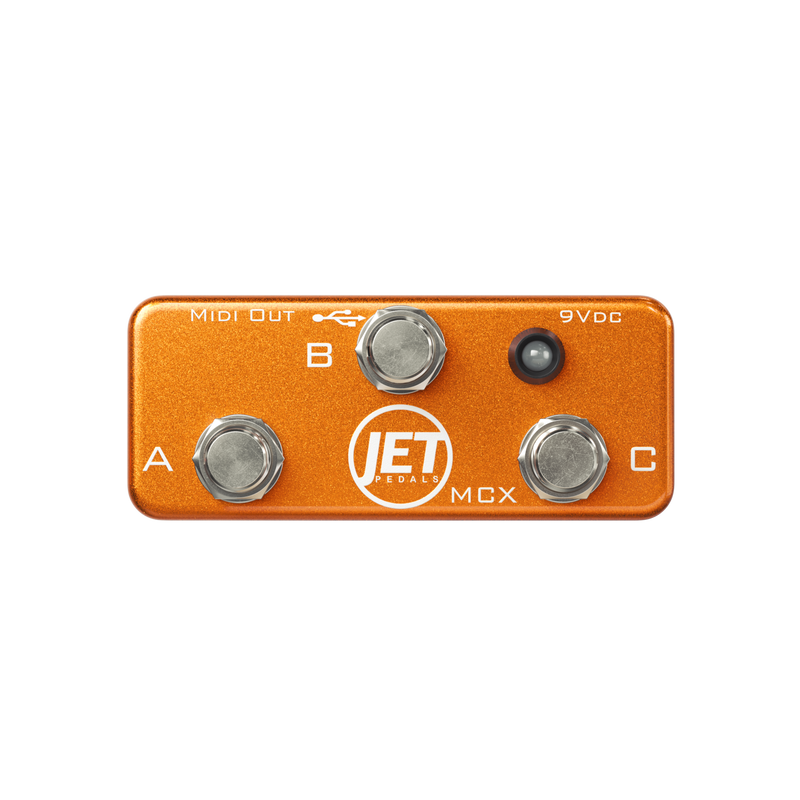 jet micro midi pedal Jet Pedals MCX (MIDI Controller) — Echoinox
