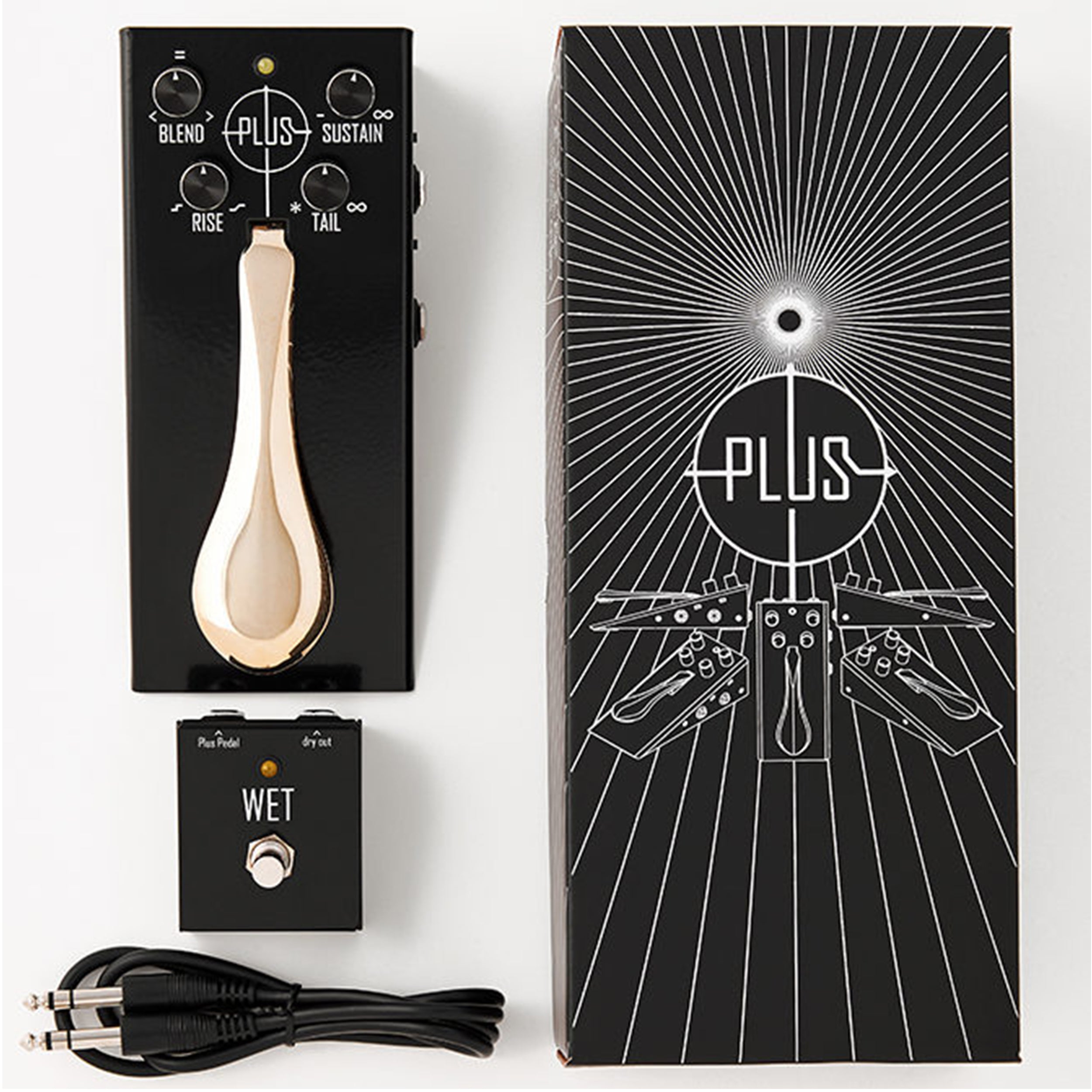 Gamechanger Audio PLUS Pedal w WET Footswitch — Echoinox