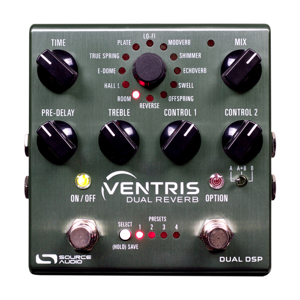 Source Audio Ventris Dual Reverb — Echoinox