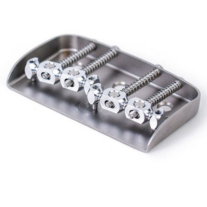 Mastery Bridge - M9 Fit Tele 3 Screws, Hardtail, Chrome — Echoinox