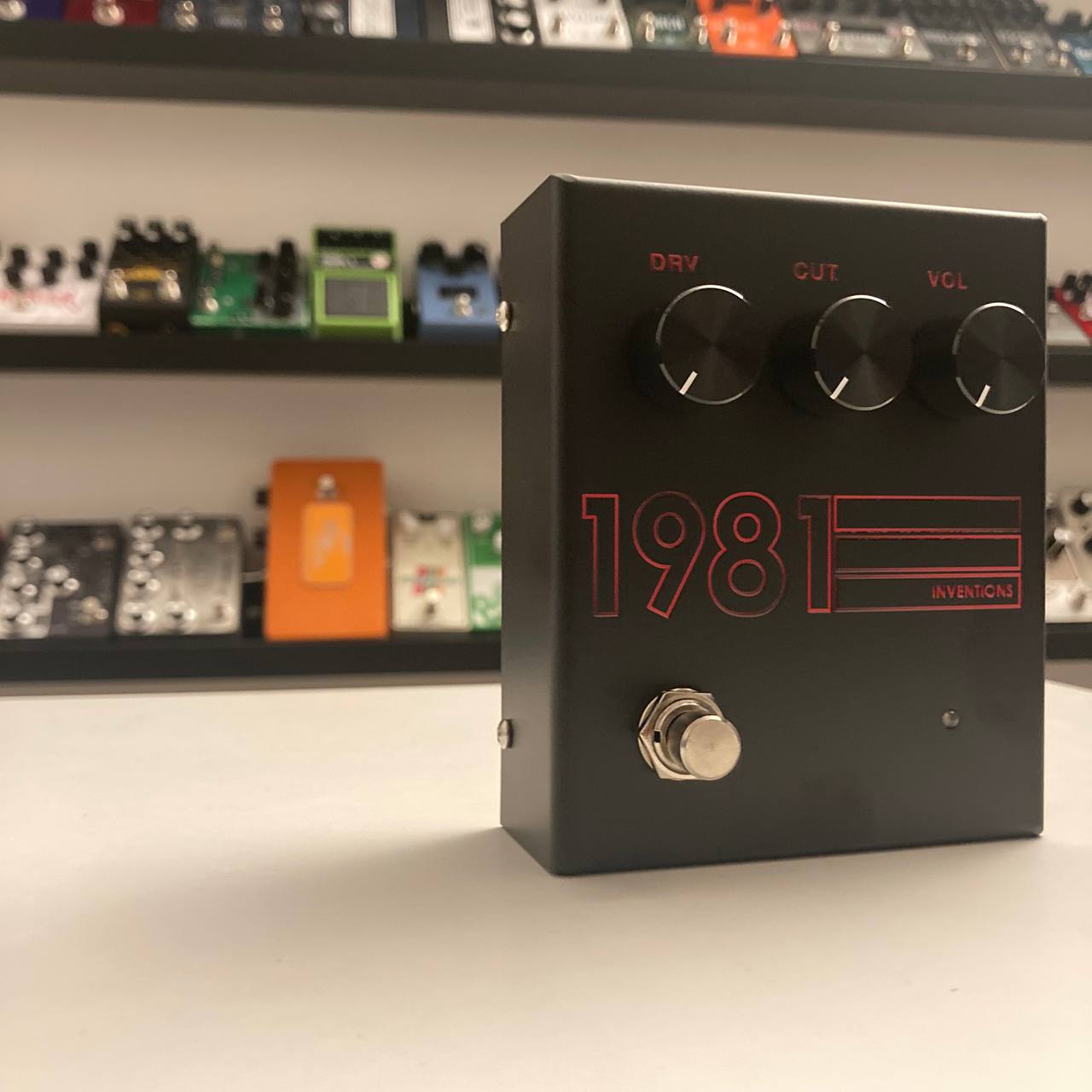 ギター 1981 Inventions DRV STRANGER SP EDITION 1981 Inventions Special Edition Stranger DRV Overdrive Pedal