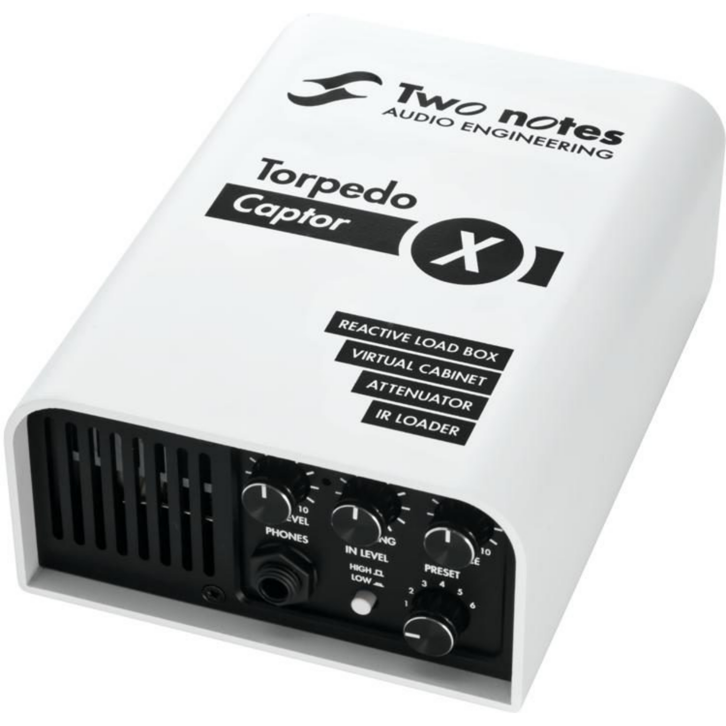 Two Notes Torpedo Captor X Compact Reactive Load Box, Attenuator, Cab ...