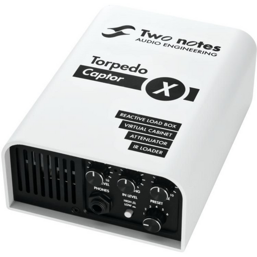 Echoinox Singapore Two Notes Torpedo Captor X Compact Reactive Load Box, Attenuator, Cab Sim, IR Loader & Stereo Expander