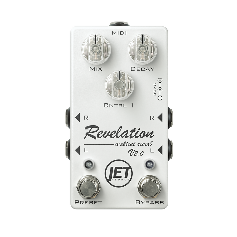 jet pedals revelation v2 Jet Pedals Revelation Reverb V2.0 (OLD) — Echoinox